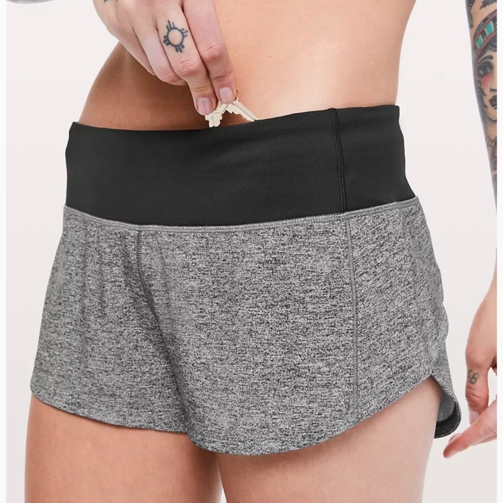 Lululemon Speed up low rise lined short 2.5